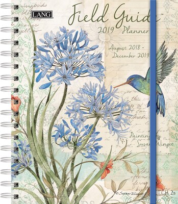 2019 Lang 9.5 x 7.75 Field Guide Deluxe Planner (19991038103)