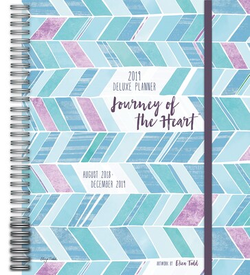 2019 Lang 11 x 9.5 Journey Of The Heart Deluxe Planner (19997061045)