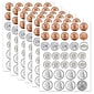 Ashley Productions Math Die-Cut Magnets, U.S. Coins, 33 Per Pack, 6 Packs (ASH10067-6)