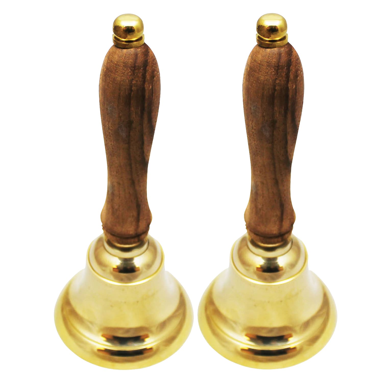 Affluence Unlimited Inc. School Hand Bell, 6.5 Height, Pack of 2 (AU-48101-2)