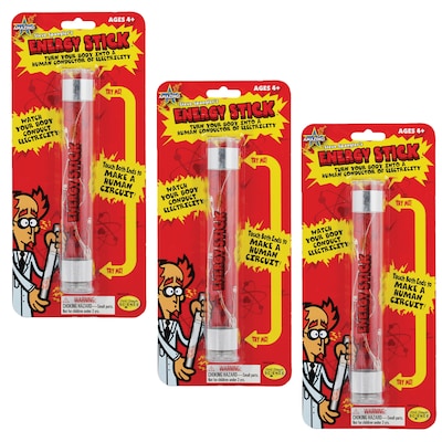 Be Amazing! Toys Energy Stick, Pack of 3 (BAT7250-3)