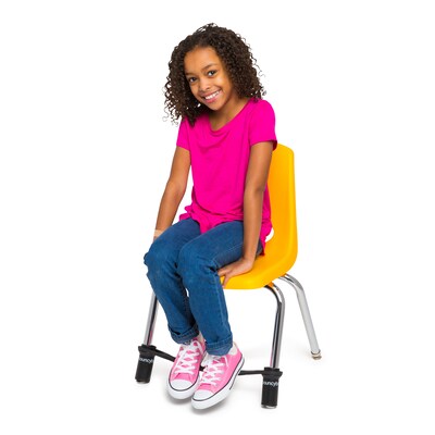 Bouncyband for Chairs, Black, 2 Sets (BBABBCBK-2)