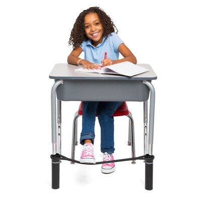 Bouncyband for Desk, Black, 2 Sets (BBABBDBK-2)