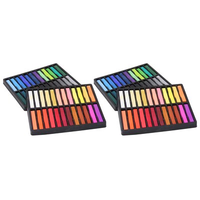 Creativity Street Square Artist Pastels, 48 Assorted Colors, 2.38 x 0.38 x 0.38, 48 Pieces/Pack, 2 Packs (CK-9748-2)