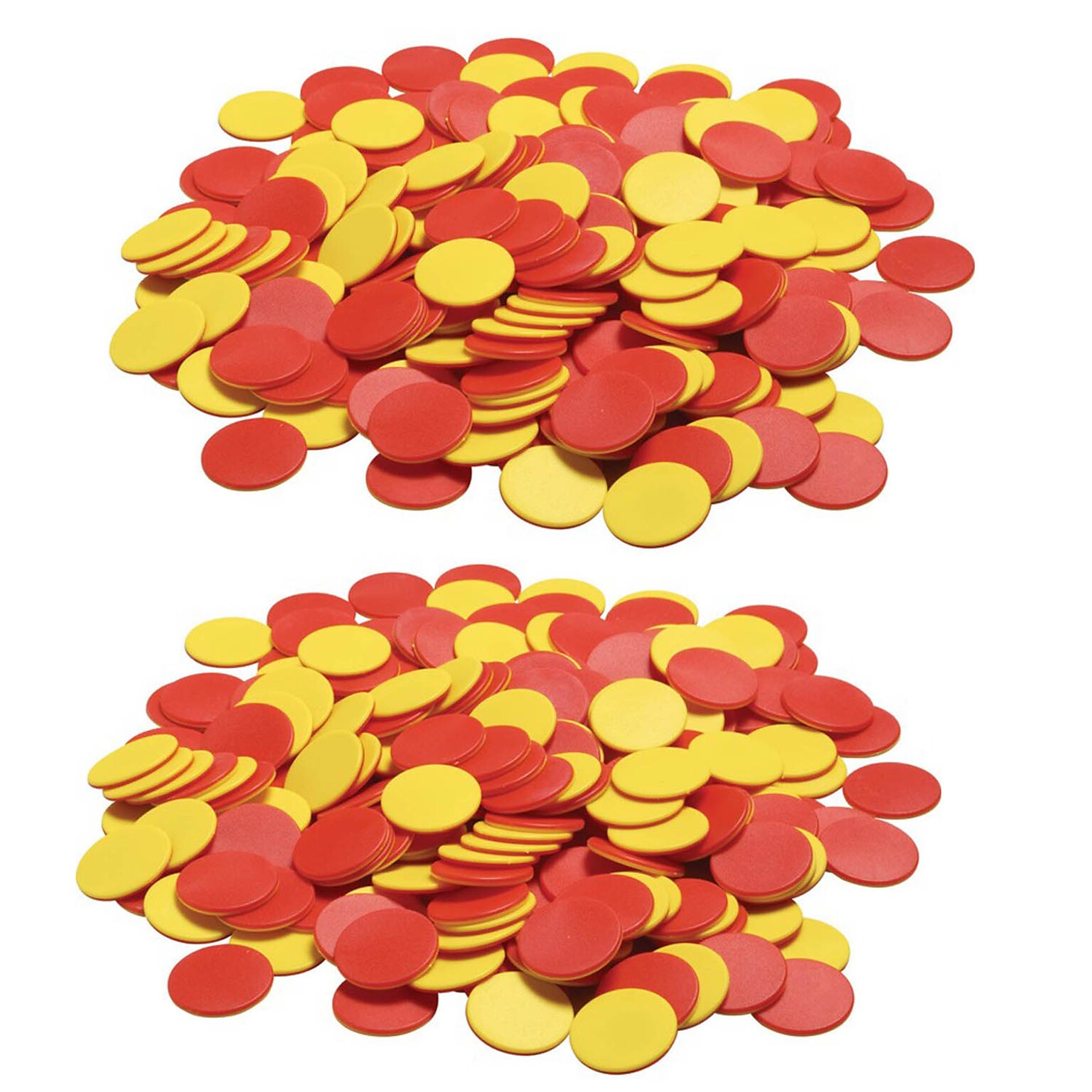 Didax® Two Color Counters, 200 Pieces Per Pack, 2 Packs (DD-2503-2)