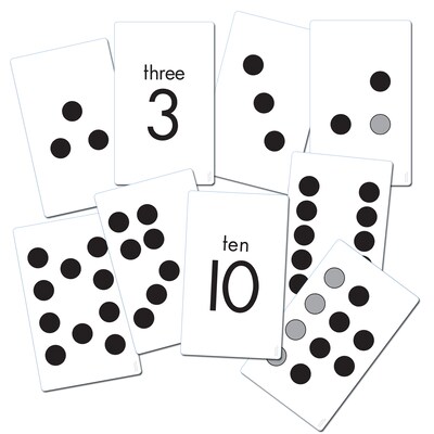 Sensational Math Subitizing Activity Cards, 38 Per Pack, 3 Packs (ELP626633-3)