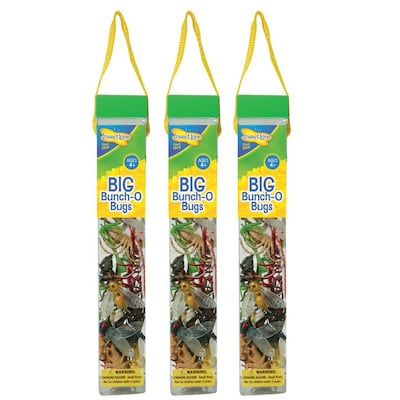 Insect Lore Big Bunch O Bugs, 18 Per Set, 3 Sets (ILP4840-3)