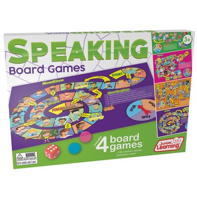 Junior Learning Speaking Board Games, Pack of 2 (JRL424-2)
