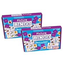 Junior Learning Picture Bingo, Pack of 2 (JRL540-2)