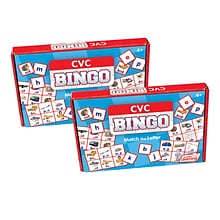Junior Learning CVC Bingo, Pack of 2 (JRL544-2)