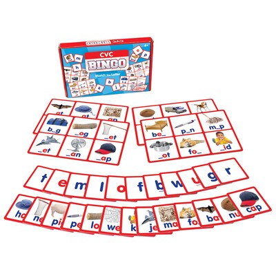 Junior Learning CVC Bingo, Pack of 2 (JRL544-2)