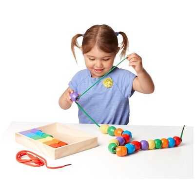 Melissa & Doug Primary Lacing Beads, 2 Sets (LCI544-2)