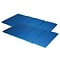 KinderMat DayDreamer 3-Fold Vinyl Rest Mat, 48 x 24, Blue/Teal, 2/Bundle (PZ-HSM148-2)