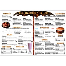 Remedia Publications Menu Math: The Hamburger Hut Book, 6 Extra Menus Per Pack, 3 Packs (REM102D-3)