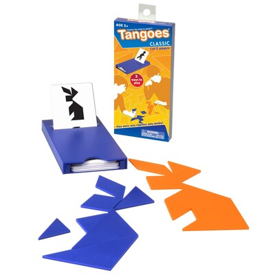 SmartGames Tangoes, Original Game, Pack of 2 (RG-100-2)