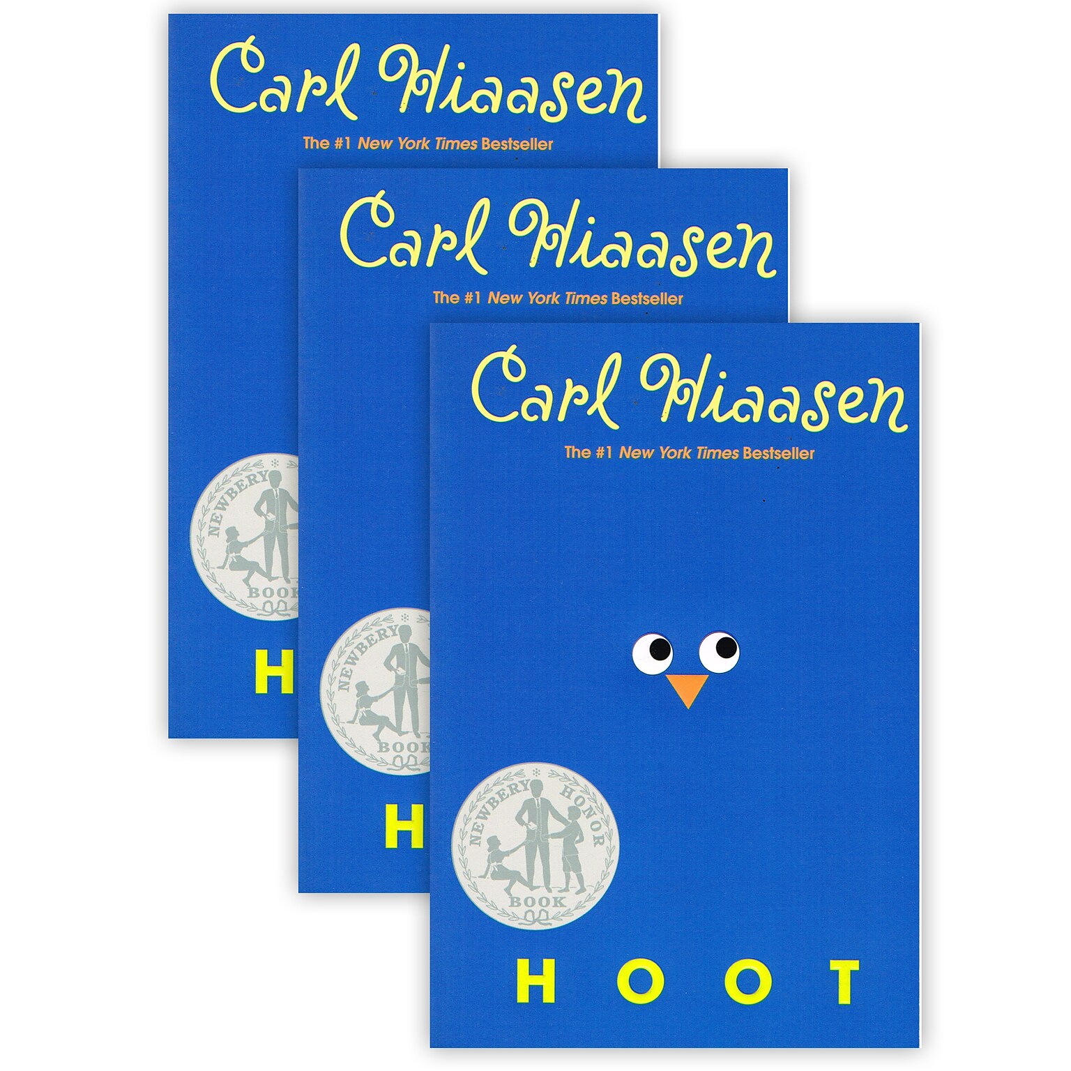 Hoot by Carl Hiaasen, Pack of 3 (RH-9780440419396-3)