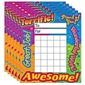 TREND Reward Words Incentive Pad, 36 Sheets Per Pad, Pack of 6 (T-73003-6)