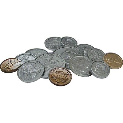 Teacher Created Resources Play Money: Assorted Coins, Pack of 6 (TCR20639-6)