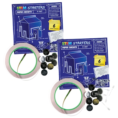 Teacher Created Resources STEM Starters Set, Paper Circuits, Pack of 2 (TCR20882-2)