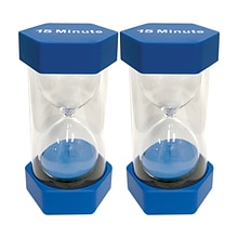 Teacher Created Resources® 15 Minute Sand Timer - Large, Pack of 2 (TCR20886-2)