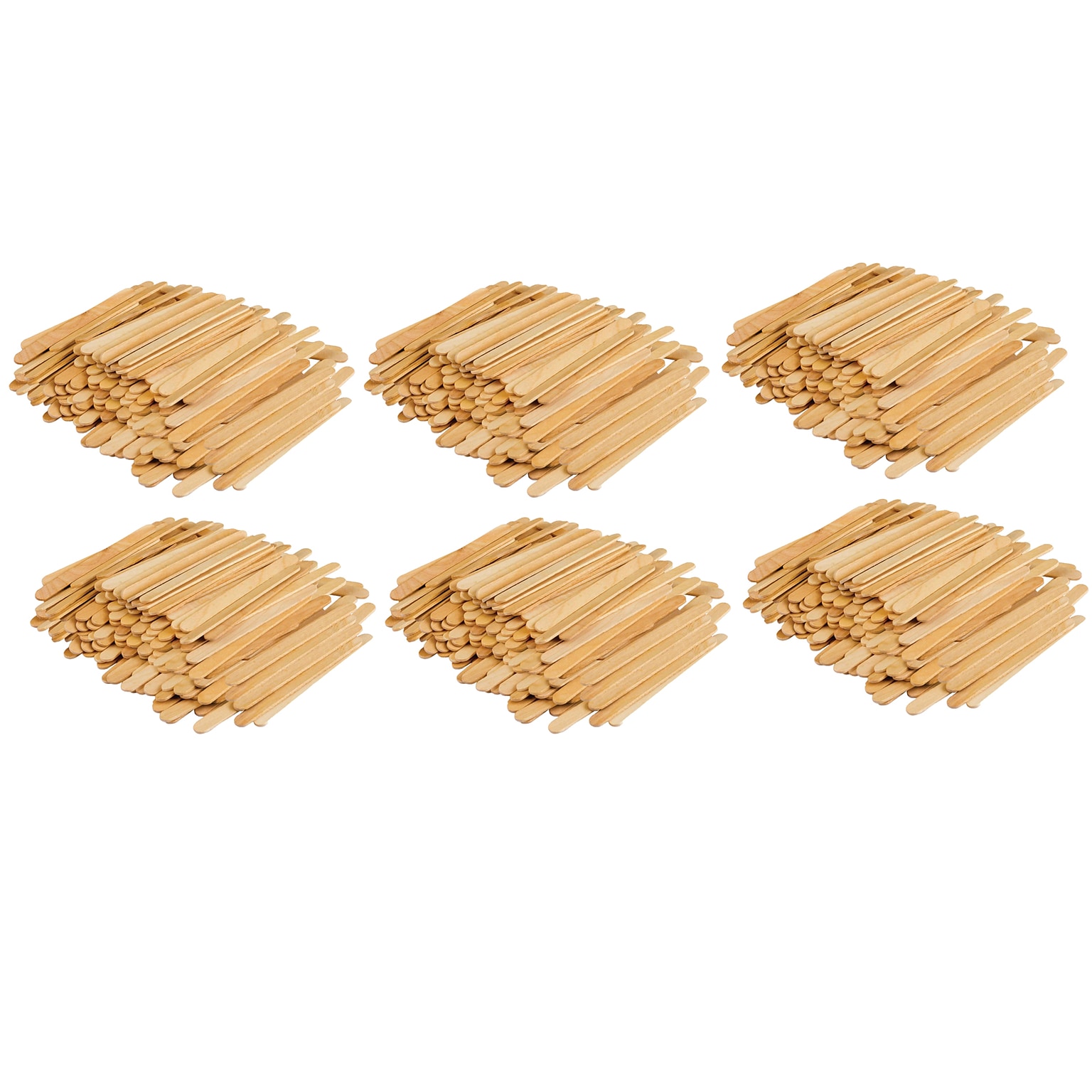 Teacher Created Resources STEM Basics: Craft Sticks, 250 Per Pack, 6 Packs (TCR20919-6)