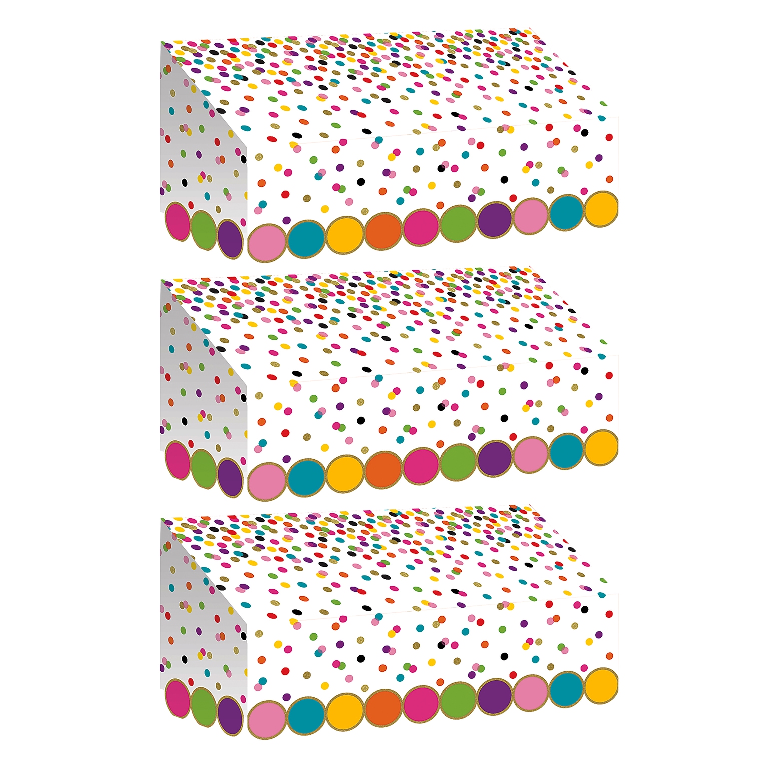 Teacher Created Resources Confetti Awning, Pack of 3 (TCR77882-3)