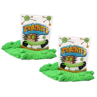 Relevant Play Mad Mattr, Green, 10 oz. Per Pack, 2 Packs (WAB210700-2)