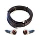 Wilson 60' WILSON400 Ultra Low Loss Coax Cable for Antenna, Amplifier, Tap, Splitter, Black (952360)