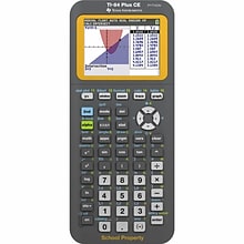 Texas Instruments TI-84 Plus CE with Python 10 Digits Battery Powered Graphing Calculator, Black, 10