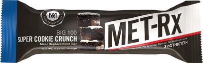 MET-Rx Big 100 Protein Bars, Super Cookie Crunch, 3.52 oz., 9/Box (NRN55727)