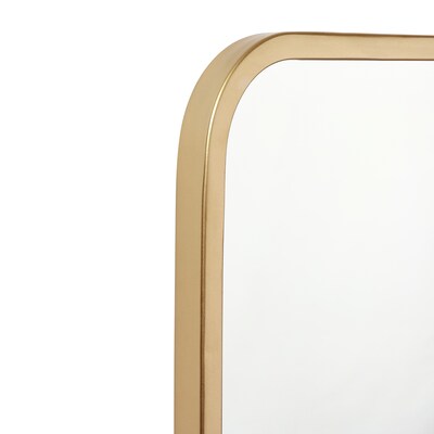 Flash Furniture Jada Decorative Wall Mirror, 40" x 30" Matte Gold (HMHD22M198YBNGD)