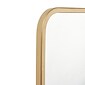 Flash Furniture Jada Decorative Wall Mirror, 24" x 36" Matte Gold (HMHD22M199YBNGD)