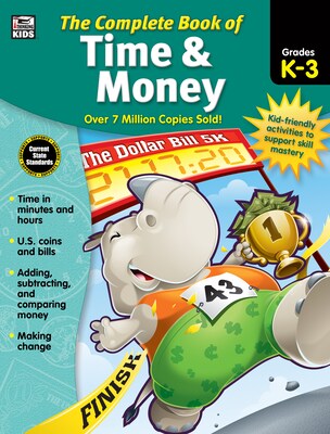 Complete Book of Time & Money, Grades K - 3 Paperback (704934)