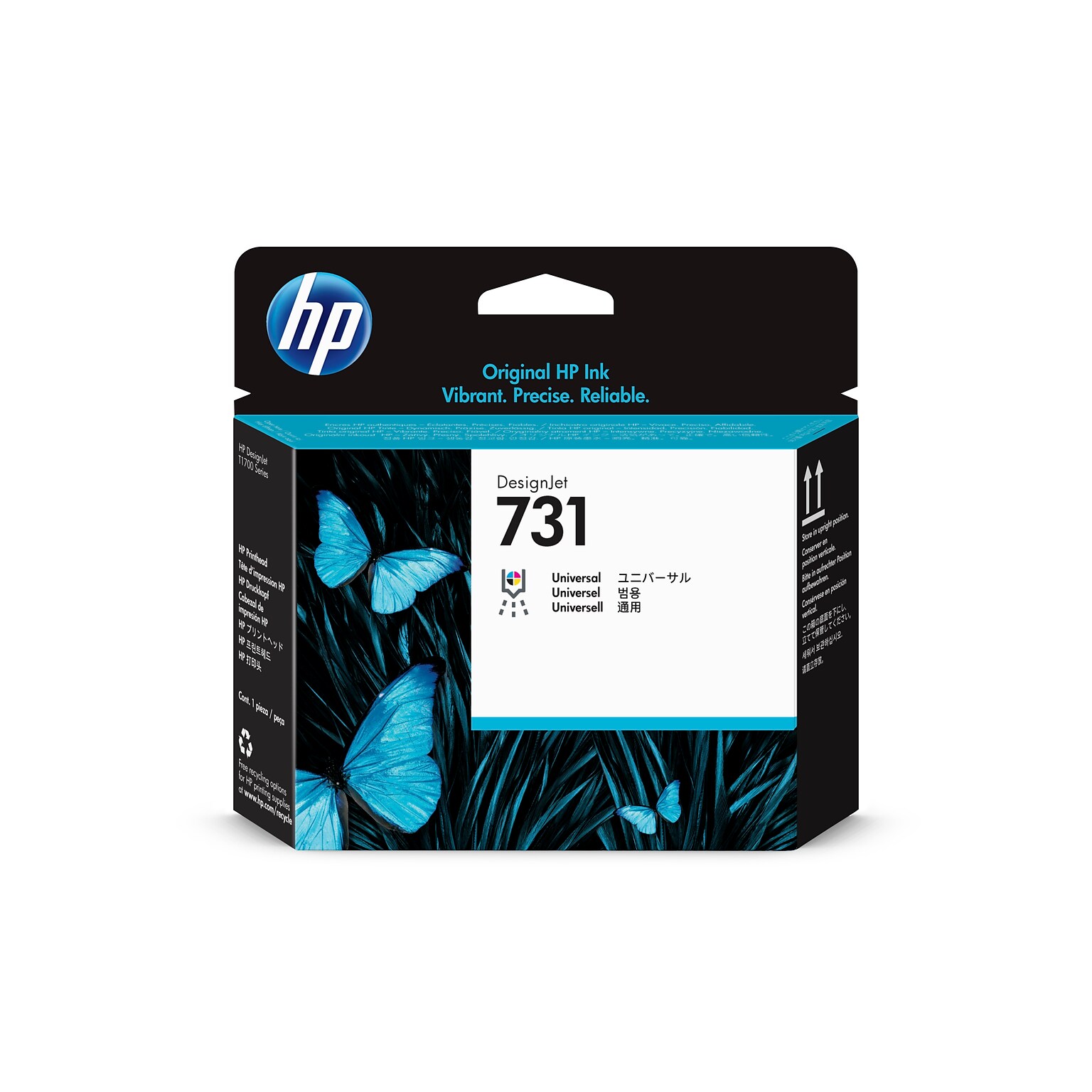 HP P2V27A Color Combination Printhead Cartridge, Standard Yield