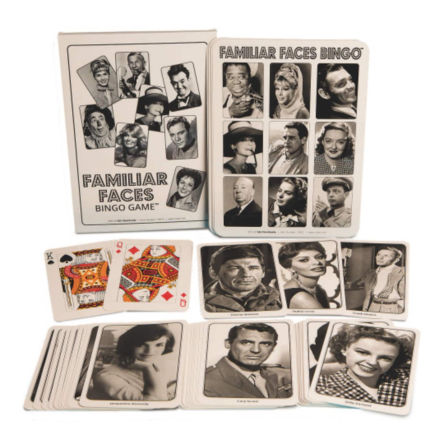 S&S Familiar Faces Bingo Game (19022)