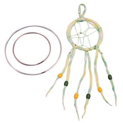 S&S Worldwide Wire Dreamcatcher Rings 5.9 D, 24/Pack (CF-13084)