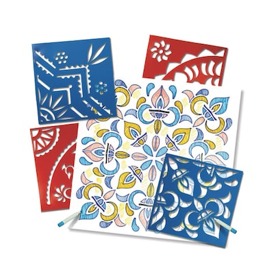 Roylco Inc. Rangoli Mega Stencils, 4/Pack (R5621)