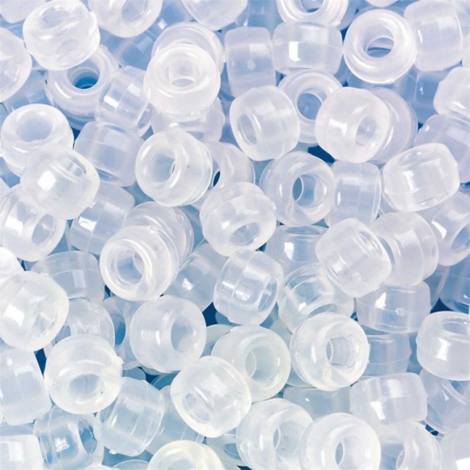 S&S Worldwide Uv-Pony Plastic 6mm x 9mm Circular Beads (CF-9034)