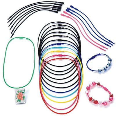 Pepperell Braiding Company, Silkies Combo Pk Bracelets And Necklaces Pk/24, (SSCOMBO03)