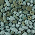 S&S Worldwide Old World Bead Mix Turquoise 1 Lb (CF-13769)