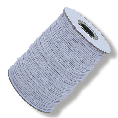 S&S Worldwide White Elastic Cord Heavy 144Yd (CF-8778)