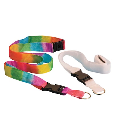 S&S Worldwide Groovy Lanyards, 12/Pack (CE4387)