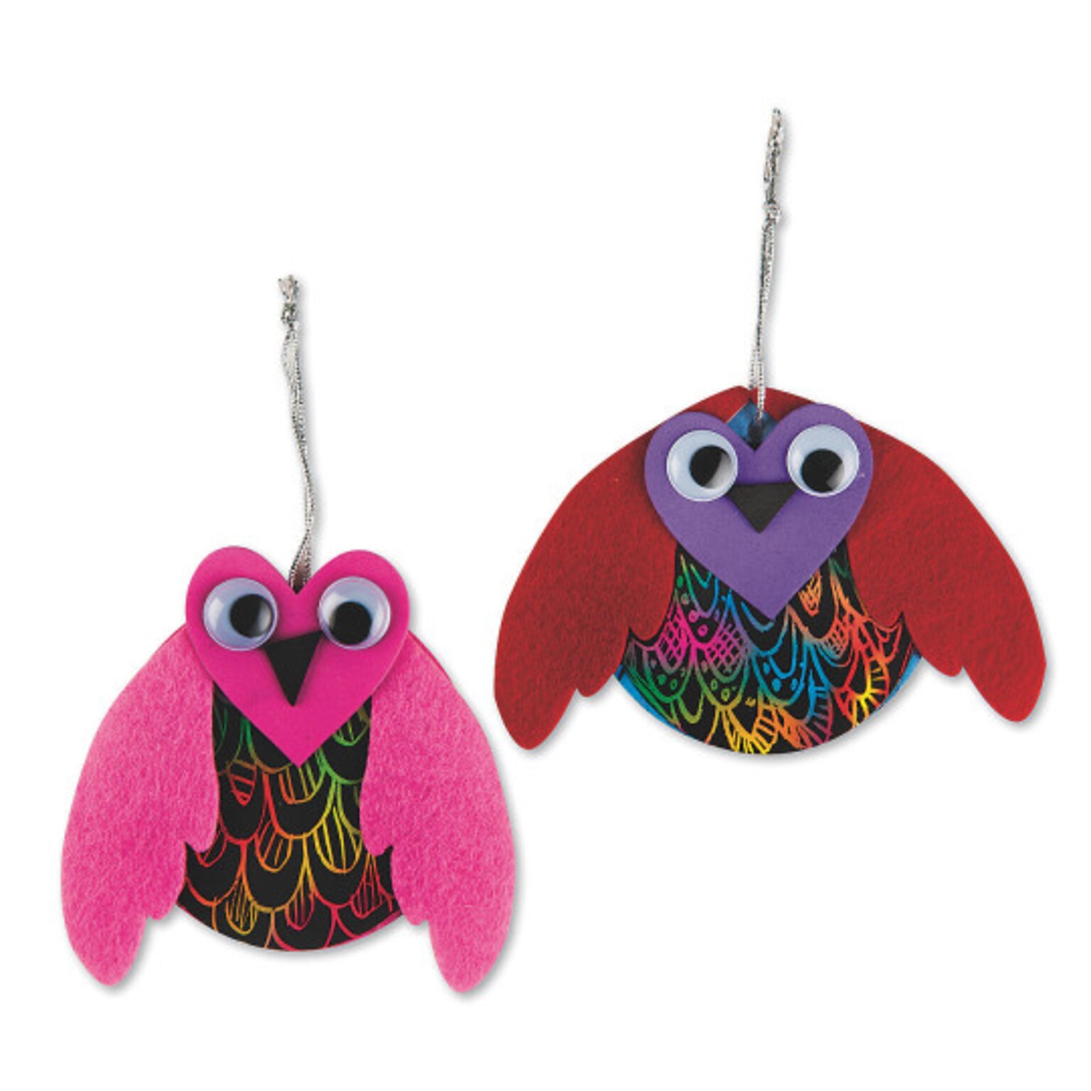 S&S Worldwide Mini Owl Craft Kit, 24/Pack (CF-13056)