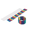 S&S Worldwide Color Me Fabric Slap Bracelet, 24/Pacl (CM183)