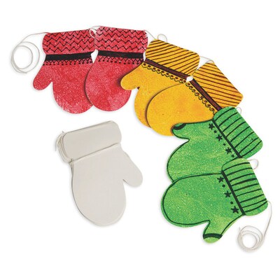 S&S Worldwide, Color Me Mitten Stringers Pk24, (#81920 CM216)