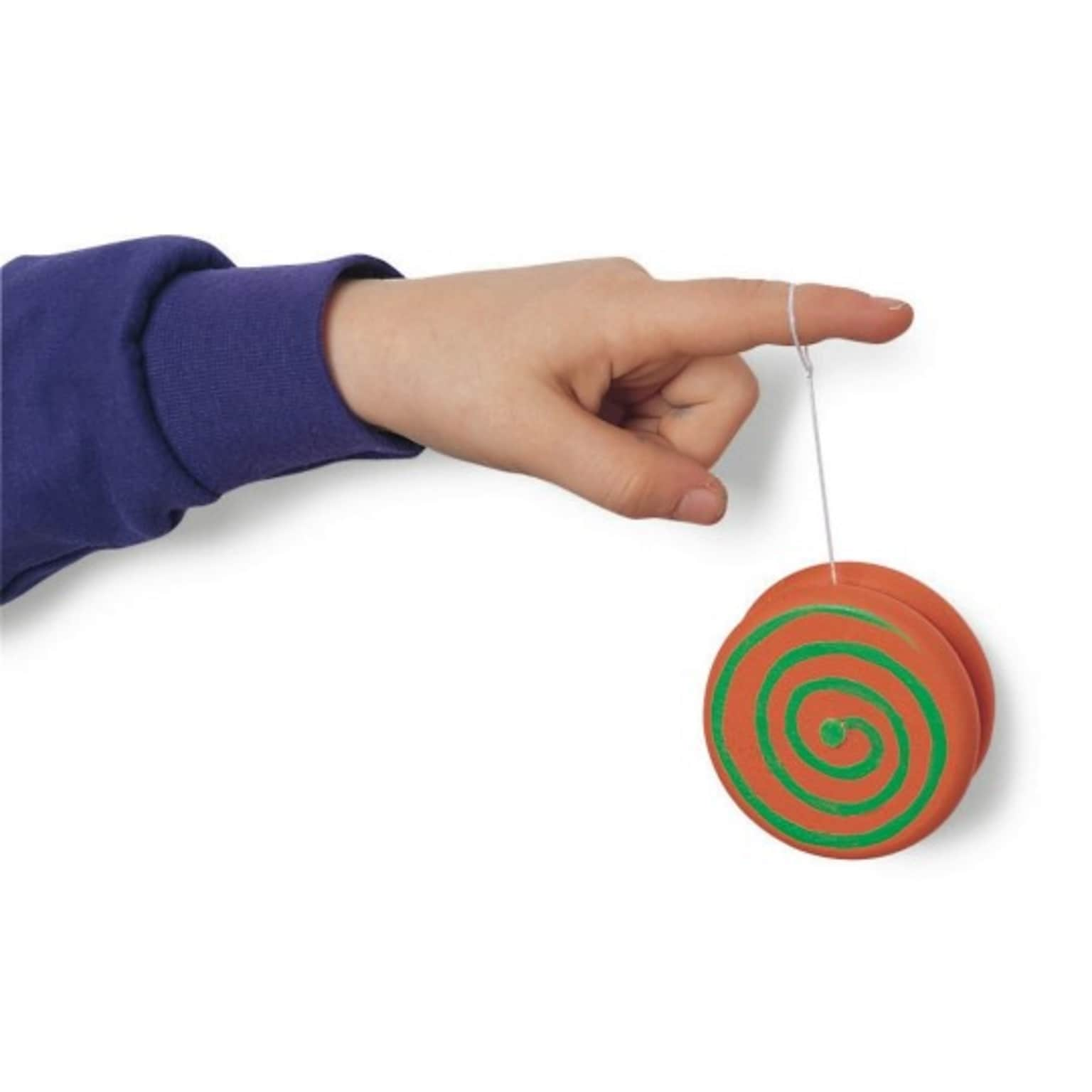 S&S Worldwide Wood Yoyo Craft Kit, 25/Pack (CF-9211GP)