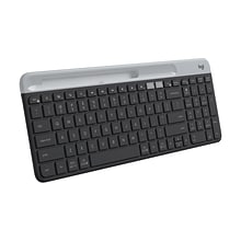 Logitech K585 Slim Multi-Device Wireless Keyboard, Graphite (920-011479)