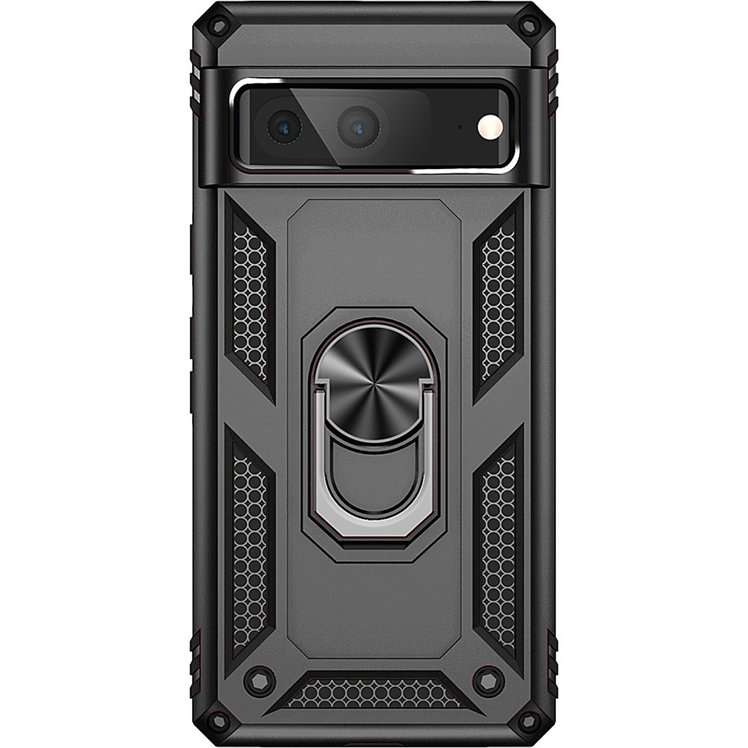 Saharacase Military Kickstand Series Black Holster for Google Pixel 7 (CP00379)