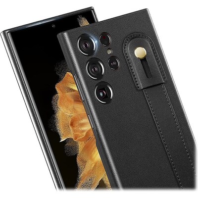 Saharacase FingerGrip Series Black Case for Samsung Galaxy S23 (CP00410)