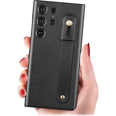 Saharacase FingerGrip Series Black Case for Samsung Galaxy S23 (CP00410)